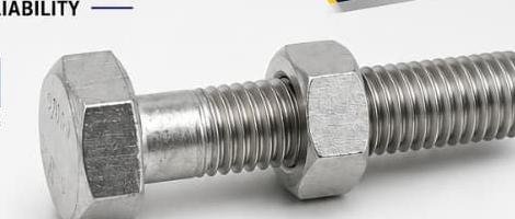 Aluminium Hex Bolt with Nut